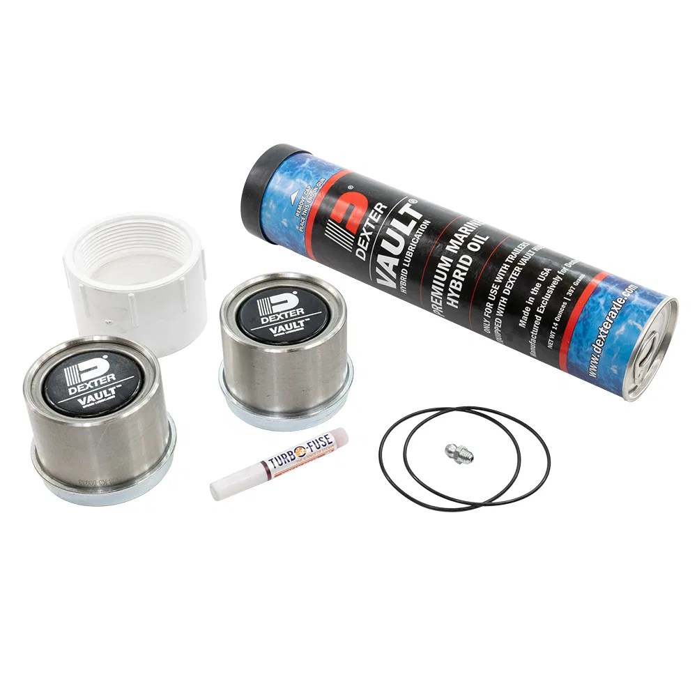 K71-028-00 – DEXTR MARINE Trailer Wheel Bearing Protector, 2.4 Inch Hub Diameter With Two O-Ring/ Two Trailer Buddy A...